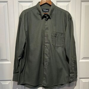 London‎ Fog Men’s Travel Wear Button Down Shirt Size XL
